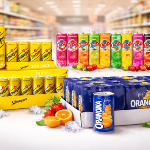 Oasis, Schweppes , Orangina 33cl x 24/ vente par palette