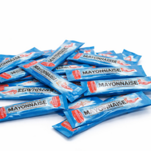 Dosettes de sauce Mayonnaise / palette